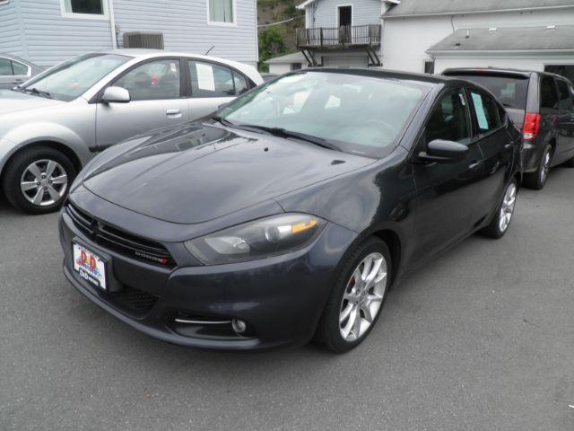 2013 Gray Dodge Dart SXT (1C3CDFBAXDD) with an 2.4L I4 engine, AT transmission, located at 15520 McMullen Hwy SW, Belair, MD, 21502, (301) 729-3700, 39.581375, -78.846451 - Photo#0
