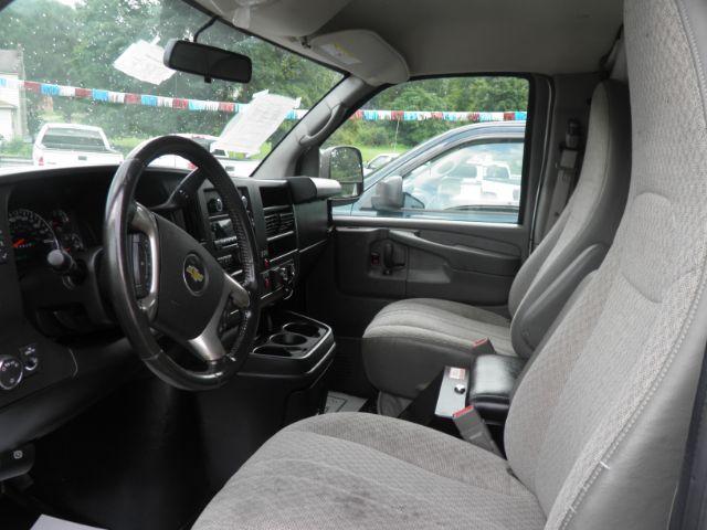 2015 WHITE Chevrolet Express 2500 Work Van (1GCWGFCFXF1) with an 4.8L V8 engine, AT transmission, located at 19521 New George's Creek Rd SW, Barton, MD, 21521, (301) 463-2404, 39.524323, -79.017906 - Photo#1