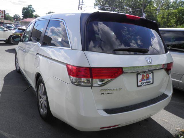 2015 White Honda Odyssey EX-L (5FNRL5H64FB) with an 3.5L V6 engine, AT transmission, located at 15520 McMullen Hwy SW, Belair, MD, 21502, (301) 729-3700, 39.581375, -78.846451 - Photo#5