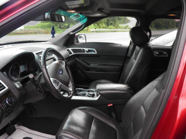 2015 RED Ford Explorer Limited (1FM5K8F85FG) with an 3.5L V6 engine, AT transmission, located at 19521 New George's Creek Rd SW, Barton, MD, 21521, (301) 463-2404, 39.524323, -79.017906 - Photo#1