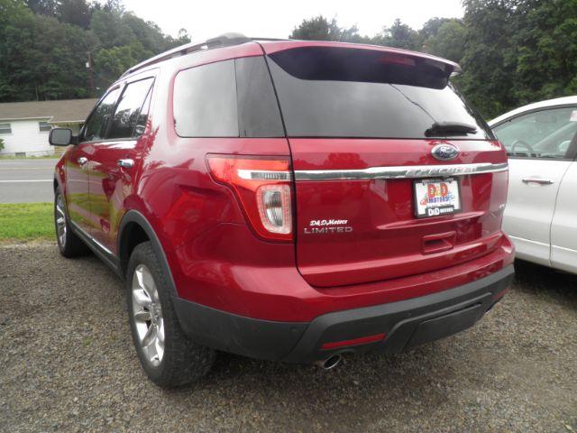 2015 RED Ford Explorer Limited (1FM5K8F85FG) with an 3.5L V6 engine, AT transmission, located at 19521 New George's Creek Rd SW, Barton, MD, 21521, (301) 463-2404, 39.524323, -79.017906 - Photo#5