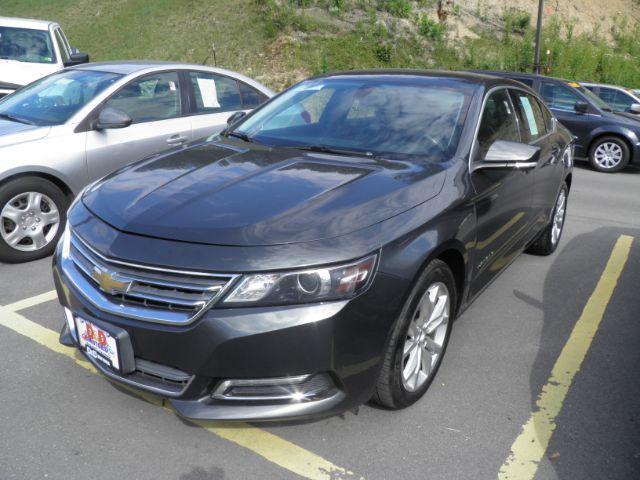 2018 Gray Chevrolet Impala 1LT (2G1105S38J9) with an 3.6L V6 engine, AT transmission, located at 15520 McMullen Hwy SW, Belair, MD, 21502, (301) 729-3700, 39.581375, -78.846451 - Photo#0