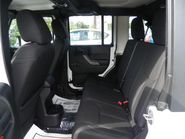 2013 White Jeep Wrangler Unlimited Sport (1C4BJWDGXDL) with an 3.6L V6 engine, AT transmission, located at 15520 McMullen Hwy SW, Belair, MD, 21502, (301) 729-3700, 39.581375, -78.846451 - Photo#3