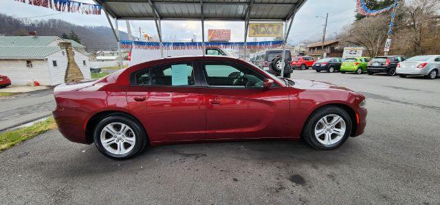2021 Maroon /Black, premium leather Dodge Charger SXT (2C3CDXBG4MH) with an 3.6L V6 engine, AT transmission, 0.000000, 0.000000 - Photo#13