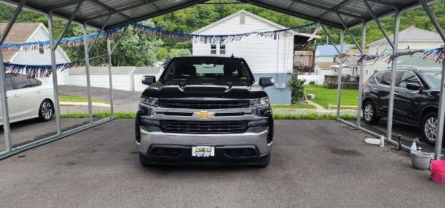 2019 BLACK /Jet Black Chevrolet Silverado 1500 LT (1GCUYDED9KZ) with an 5.3L V8 engine, AT transmission, 0.000000, 0.000000 - Photo#1