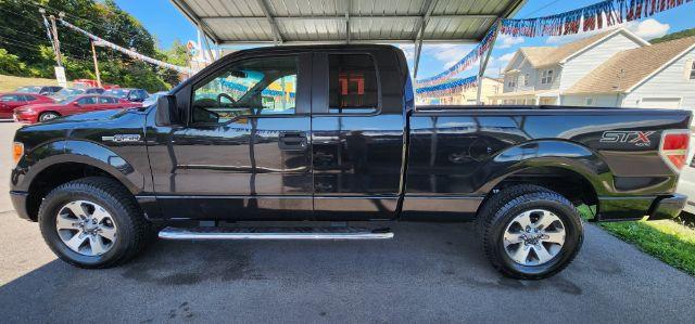 2014 BLACK /Steel Gray Ford F-150 STX (1FTFX1EF9EK) with an 5L V-8 DOHC engine, AT transmission, 0.000000, 0.000000 - Photo#3