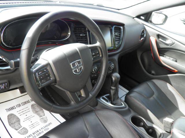 2015 Black Dodge Dart GT (1C3CDFEB9FD) with an 2.4L I4 engine, AT transmission, located at 15520 McMullen Hwy SW, Belair, MD, 21502, (301) 729-3700, 39.581375, -78.846451 - Photo#2