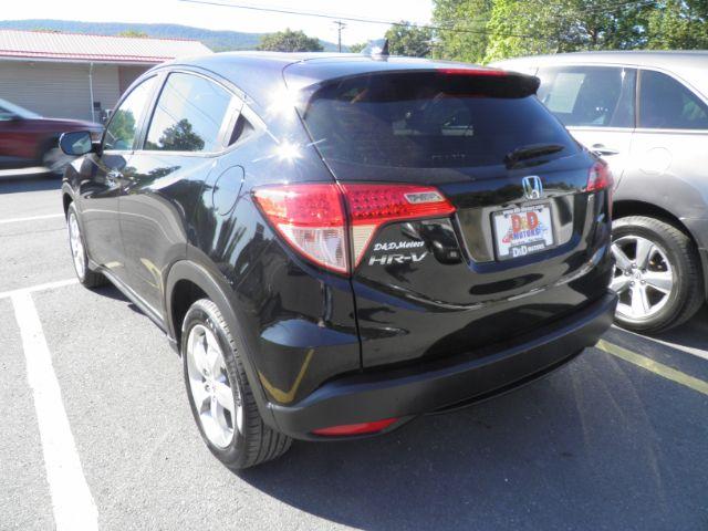 2018 Black Honda HR-V LX (3CZRU6H36JM) with an 1.8L I4 engine, AT transmission, located at 15520 McMullen Hwy SW, Belair, MD, 21502, (301) 729-3700, 39.581375, -78.846451 - Photo#4
