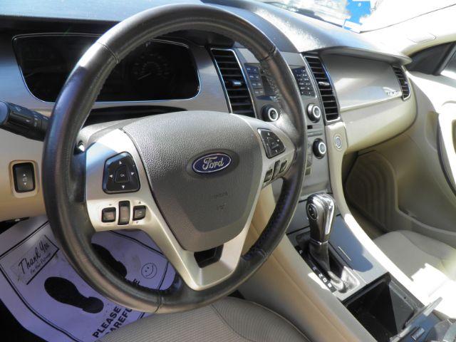 2015 Red Ford Taurus SEL (1FAHP2E88FG) with an 3.5L V6 engine, AT transmission, located at 15520 McMullen Hwy SW, Belair, MD, 21502, (301) 729-3700, 39.581375, -78.846451 - Photo#2