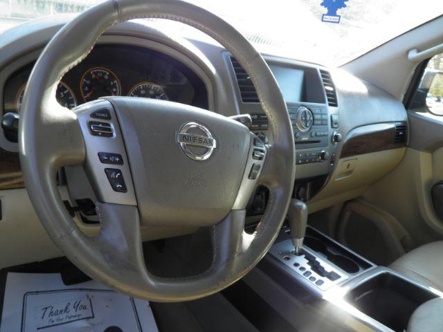 2015 BLACK Nissan Armada SL (5N1AA0NC2FN) with an 5.6l V8 engine, AT transmission, located at 19521 New George's Creek Rd SW, Barton, MD, 21521, (301) 463-2404, 39.524323, -79.017906 - Photo#2