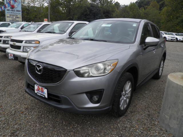 2014 SILVER Mazda CX-5 Touring (JM3KE4CY4E0) with an 2.5 L4 engine, AT transmission, located at 19521 New George's Creek Rd SW, Barton, MD, 21521, (301) 463-2404, 39.524323, -79.017906 - Photo#0