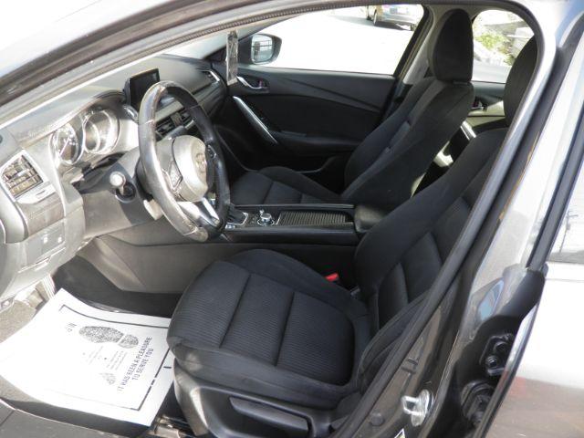 2017 Gray Mazda Mazda6 i Sport AT (JM1GL1U58H1) with an 2.5L I4 engine, AT transmission, located at 15520 McMullen Hwy SW, Belair, MD, 21502, (301) 729-3700, 39.581375, -78.846451 - Photo#1