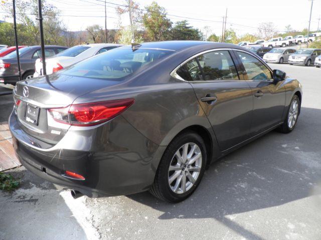 2017 Gray Mazda Mazda6 i Sport AT (JM1GL1U58H1) with an 2.5L I4 engine, AT transmission, located at 15520 McMullen Hwy SW, Belair, MD, 21502, (301) 729-3700, 39.581375, -78.846451 - Photo#4