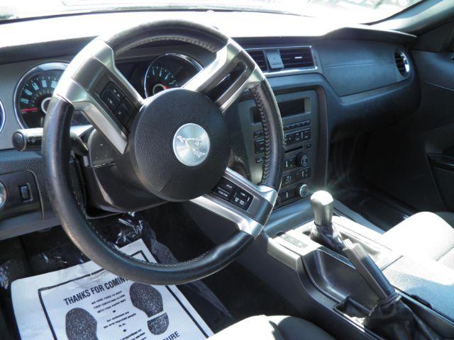 2014 Black Ford Mustang V6 (1ZVBP8AM6E5) with an 3.7L V6 engine, MAN transmission, located at 19521 New George's Creek Rd SW, Barton, MD, 21521, (301) 463-2404, 39.524323, -79.017906 - Photo#2