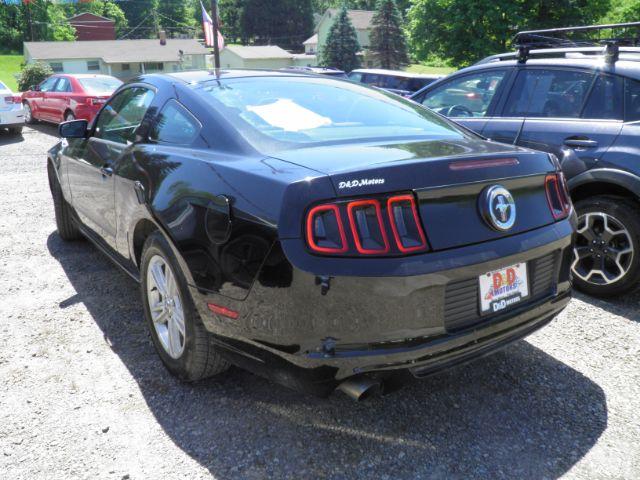 2014 Black Ford Mustang V6 (1ZVBP8AM6E5) with an 3.7L V6 engine, MAN transmission, located at 19521 New George's Creek Rd SW, Barton, MD, 21521, (301) 463-2404, 39.524323, -79.017906 - Photo#4
