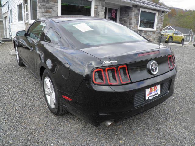 2014 Black Ford Mustang V6 (1ZVBP8AM6E5) with an 3.7L V6 engine, MAN transmission, located at 19521 New George's Creek Rd SW, Barton, MD, 21521, (301) 463-2404, 39.524323, -79.017906 - Photo#4