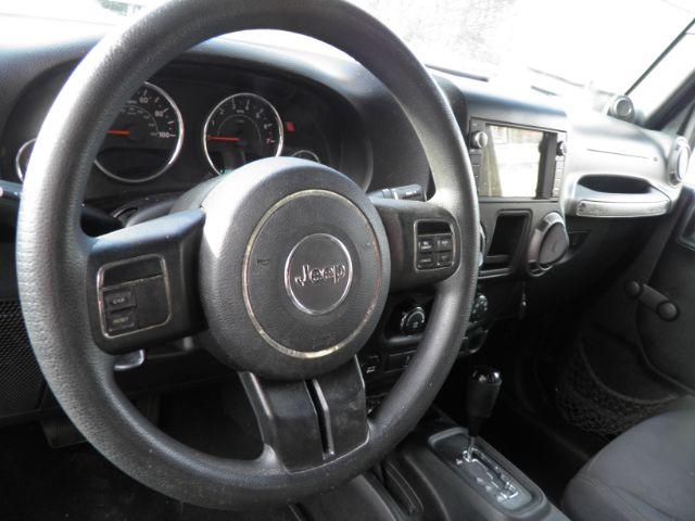 2013 Black Jeep Wrangler Sport (1C4AJWAG9DL) with an 3.6L V6 engine, AT transmission, located at 15520 McMullen Hwy SW, Belair, MD, 21502, (301) 729-3700, 39.581375, -78.846451 - Photo#2