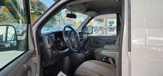 2015 White /Medium Pewter, premium cloth Chevrolet Express 2500 Base (1GCWGFCF5F1) with an 4.8L V8 engine, AT transmission, located at 15520 McMullen Hwy SW, Belair, MD, 21502, (301) 729-3700, 39.581375, -78.846451 - FOR A BETTER PRICE CALL PAUL AT 301-268-8150 - Photo#4