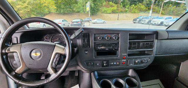 2015 White /Medium Pewter, premium cloth Chevrolet Express 2500 Base (1GCWGFCF5F1) with an 4.8L V8 engine, AT transmission, located at 15520 McMullen Hwy SW, Belair, MD, 21502, (301) 729-3700, 39.581375, -78.846451 - FOR A BETTER PRICE CALL PAUL AT 301-268-8150 - Photo#5
