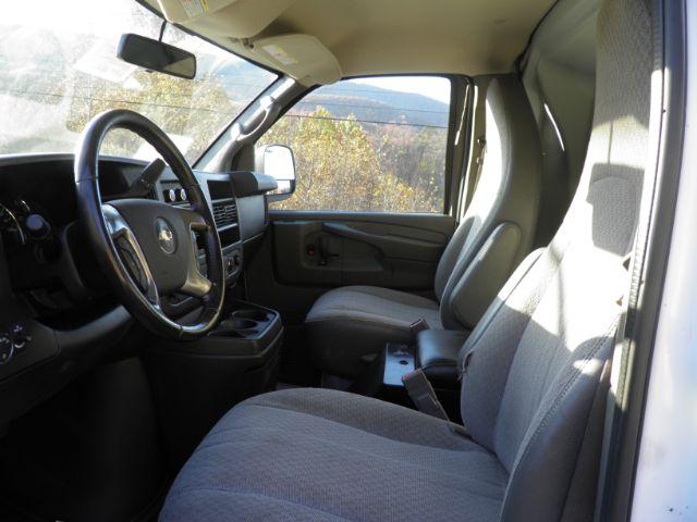 2015 White /Medium Pewter, premium cloth Chevrolet Express 2500 Work Van (1GCWGFCF5F1) with an 4.8L V8 engine, AT transmission, located at 15520 McMullen Hwy SW, Belair, MD, 21502, (301) 729-3700, 39.581375, -78.846451 - FOR A BETTER PRICE CALL PAUL AT 301-268-8150 - Photo#1