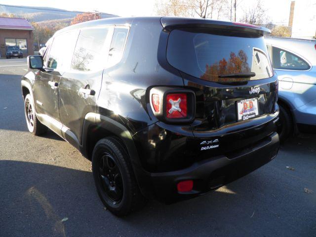 2017 Black Jeep Renegade Sport 4x4 (ZACCJBAB0HP) with an 2.4L I4 engine, AT transmission, located at 15520 McMullen Hwy SW, Belair, MD, 21502, (301) 729-3700, 39.581375, -78.846451 - Photo#5