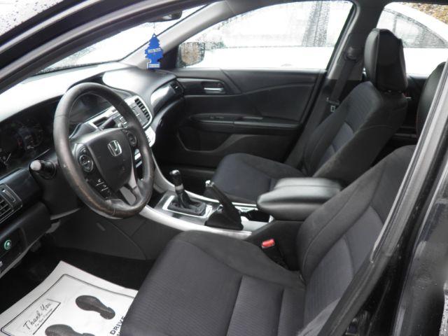2014 Black Honda Accord Sport (1HGCR2E51EA) with an 2.4L I4 engine, MAN transmission, located at 15520 McMullen Hwy SW, Belair, MD, 21502, (301) 729-3700, 39.581375, -78.846451 - Photo#1