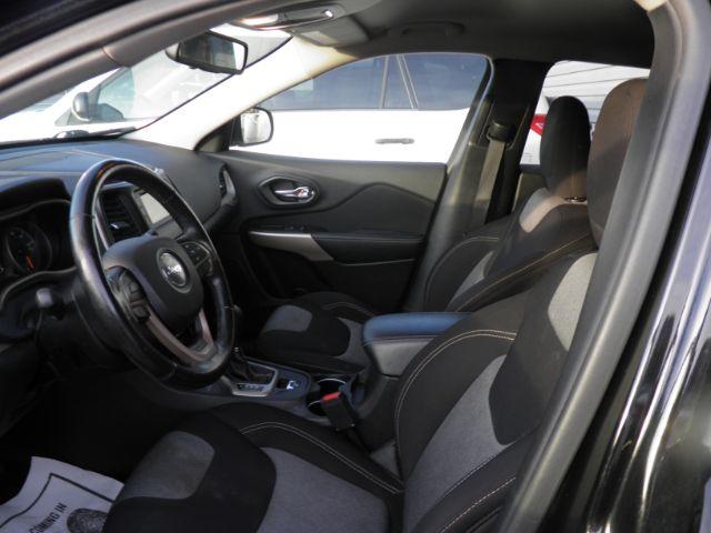 2018 Black Jeep Cherokee Latitude 4x4 (1C4PJMCB1JD) with an 2.4L I4 engine, AT transmission, located at 15520 McMullen Hwy SW, Belair, MD, 21502, (301) 729-3700, 39.581375, -78.846451 - Photo#1