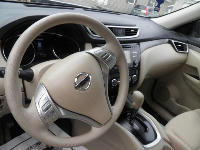 2015 Black Nissan Rogue SV (KNMAT2MV1FP) with an 2.5l I4 engine, CVT transmission, located at 19521 New George's Creek Rd SW, Barton, MD, 21521, (301) 463-2404, 39.524323, -79.017906 - Photo#2