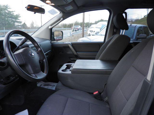 2011 Blue Nissan Titan SV (1N6AA0EJ8BN) with an 5.6L V8 engine, AT transmission, located at 15520 McMullen Hwy SW, Belair, MD, 21502, (301) 729-3700, 39.581375, -78.846451 - Photo#1