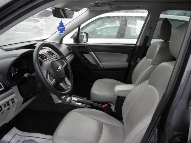 2018 GRAY Subaru Forester 2.5i Premium (JF2SJAGC3JH) with an 2.5 L4 engine, CVT transmission, located at 19521 New George's Creek Rd SW, Barton, MD, 21521, (301) 463-2404, 39.524323, -79.017906 - Photo#1