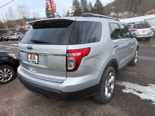 2014 Silver Ford Explorer Limited (1FM5K8F87EG) with an 3.5L V6 engine, AT transmission, located at 15520 McMullen Hwy SW, Belair, MD, 21502, (301) 729-3700, 39.581375, -78.846451 - Photo#1