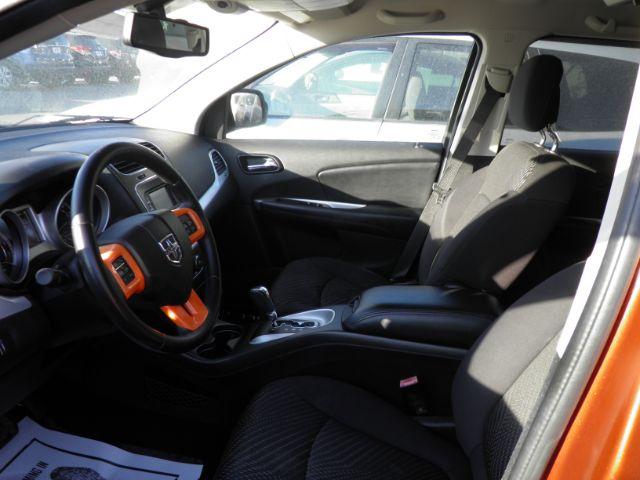 2013 Orange Dodge Journey SXT (3C4PDDBG2DT) with an 3.6L V6 engine, AT transmission, located at 15520 McMullen Hwy SW, Belair, MD, 21502, (301) 729-3700, 39.581375, -78.846451 - Photo#1