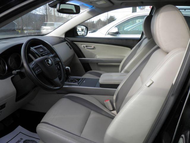 2012 Black Mazda CX-9 Grand Touring (JM3TB3DVXC0) with an 3.7L V6 engine, AT transmission, located at 15520 McMullen Hwy SW, Belair, MD, 21502, (301) 729-3700, 39.581375, -78.846451 - Photo#1