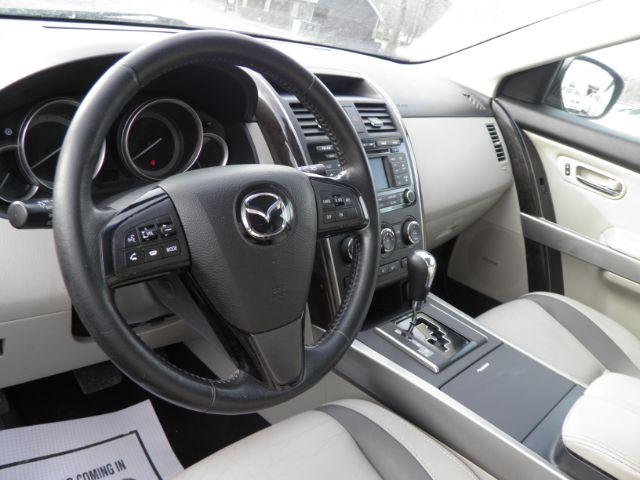 2012 Black Mazda CX-9 Grand Touring (JM3TB3DVXC0) with an 3.7L V6 engine, AT transmission, located at 15520 McMullen Hwy SW, Belair, MD, 21502, (301) 729-3700, 39.581375, -78.846451 - Photo#2