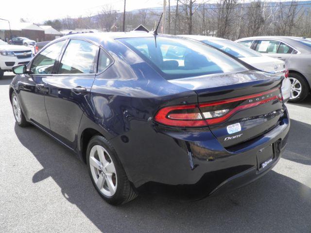 2016 Blue Dodge Dart SXT (1C3CDFBB3GD) with an 2.4L I4 engine, AT transmission, located at 15520 McMullen Hwy SW, Belair, MD, 21502, (301) 729-3700, 39.581375, -78.846451 - Photo#4