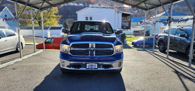2017 Blue /Diesel Gray/Black Ram 1500 Big Horn Quad Cab 4x4 6'4 Box (1C6RR7GT2HS) with an 5.7L V8 engine, AT transmission, located at 15520 McMullen Hwy SW, Belair, MD, 21502, (301) 729-3700, 39.581375, -78.846451 - Photo#1