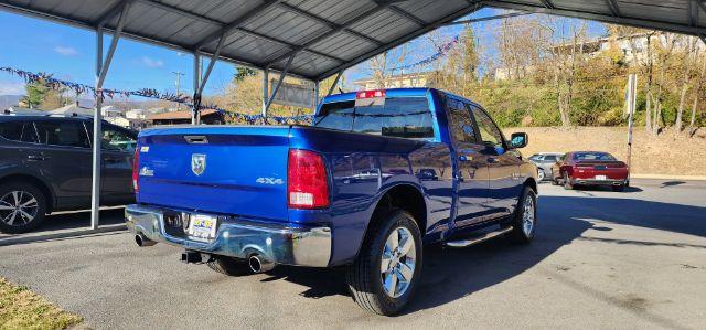 2017 Blue /Diesel Gray/Black Ram 1500 Big Horn Quad Cab 4x4 6'4 Box (1C6RR7GT2HS) with an 5.7L V8 engine, AT transmission, located at 15520 McMullen Hwy SW, Belair, MD, 21502, (301) 729-3700, 39.581375, -78.846451 - Photo#11