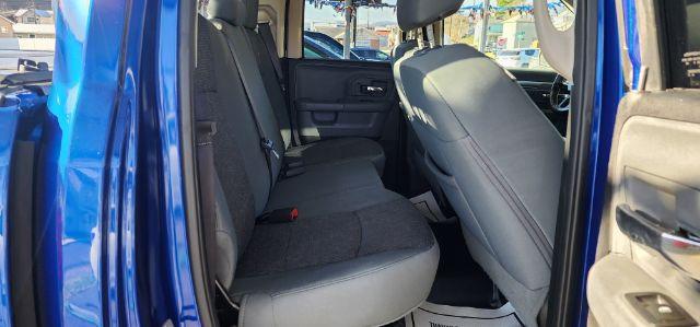 2017 Blue /Diesel Gray/Black Ram 1500 Big Horn Quad Cab 4x4 6'4 Box (1C6RR7GT2HS) with an 5.7L V8 engine, AT transmission, located at 15520 McMullen Hwy SW, Belair, MD, 21502, (301) 729-3700, 39.581375, -78.846451 - Photo#13