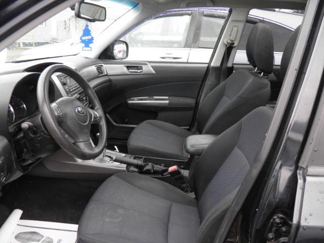 2012 BLACK Subaru Forester 2.5X Premium (JF2SHBDC1CH) with an 2.5 L4 engine, CVT transmission, located at 19521 New George's Creek Rd SW, Barton, MD, 21521, (301) 463-2404, 39.524323, -79.017906 - Photo#1