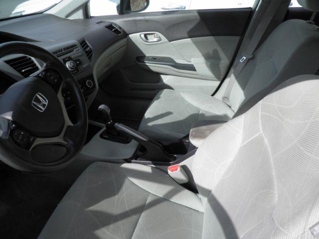 2012 WHITE Honda Civic LX (2HGFB2E58CH) with an 1.8L L4 engine, 5SP transmission, located at 15520 McMullen Hwy SW, Belair, MD, 21502, (301) 729-3700, 39.581375, -78.846451 - Photo#1