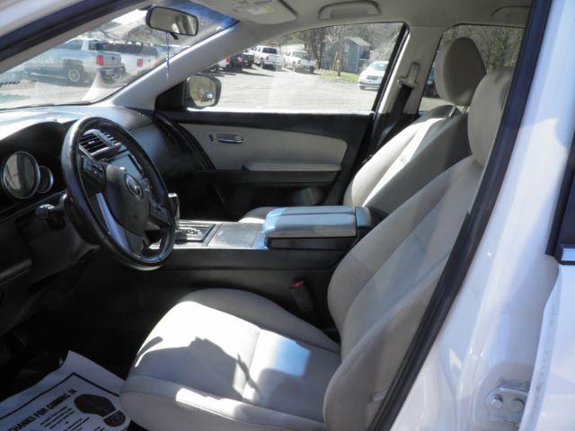 2014 WHITE Mazda CX-9 Sport (JM3TB3BV3E0) with an 3.7L V6 engine, AT transmission, located at 19521 New George's Creek Rd SW, Barton, MD, 21521, (301) 463-2404, 39.524323, -79.017906 - Photo#1