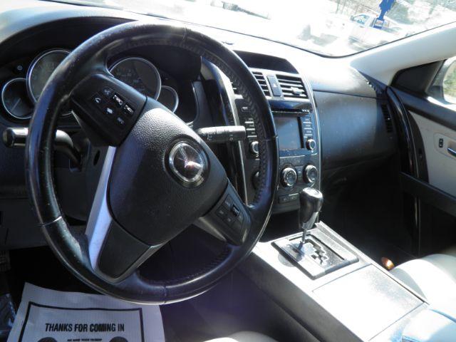 2014 WHITE Mazda CX-9 Sport (JM3TB3BV3E0) with an 3.7L V6 engine, AT transmission, located at 19521 New George's Creek Rd SW, Barton, MD, 21521, (301) 463-2404, 39.524323, -79.017906 - Photo#2