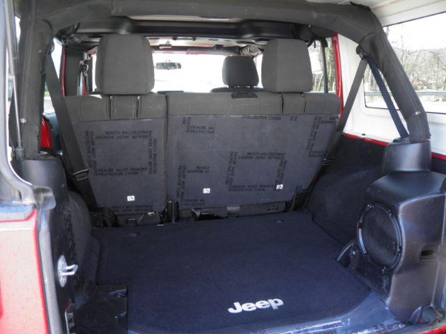 2011 RED Jeep Wrangler Unlimited Sahara (1J4BA5H12BL) with an 3.8 V6 engine, AT transmission, located at 15520 McMullen Hwy SW, Belair, MD, 21502, (301) 729-3700, 39.581375, -78.846451 - Photo#3