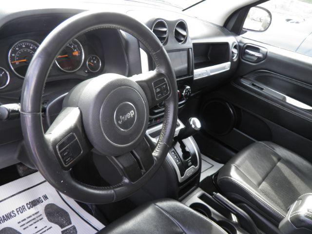 2014 GRAY Jeep Compass Latitude (1C4NJDEB8ED) with an 2.4L L4 engine, AT transmission, located at 19521 New George's Creek Rd SW, Barton, MD, 21521, (301) 463-2404, 39.524323, -79.017906 - Photo#2