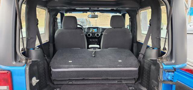 2015 BLUE /Black Jeep Wrangler Rubicon (1C4BJWCGXFL) with an 3.6L V6 engine, AT transmission, located at 15520 McMullen Hwy SW, Belair, MD, 21502, (301) 729-3700, 39.581375, -78.846451 - Photo#10