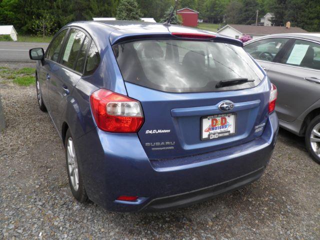 2014 BLUE Subaru Impreza 2.0i Premium (JF1GPAC67E8) with an 2.4L L4 engine, CVT transmission, located at 19521 New George's Creek Rd SW, Barton, MD, 21521, (301) 463-2404, 39.524323, -79.017906 - Photo#5
