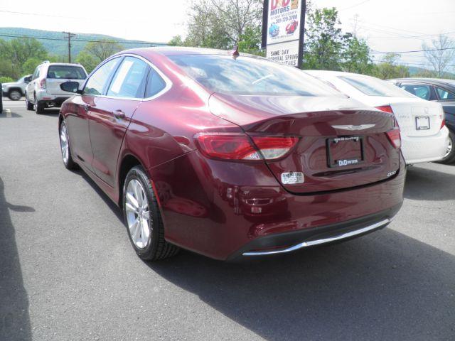 2016 MAROON Chrysler 200 Limited Platinum (1C3CCCABXGN) with an 3.6L V6 engine, AT transmission, located at 15520 McMullen Hwy SW, Belair, MD, 21502, (301) 729-3700, 39.581375, -78.846451 - Photo#4