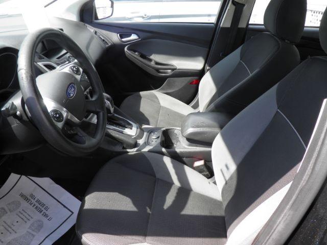 2014 BLACK Ford Focus SE Sedan (1FADP3F21EL) with an 2.0L L4 engine, located at 15520 McMullen Hwy SW, Belair, MD, 21502, (301) 729-3700, 39.581375, -78.846451 - Photo#1