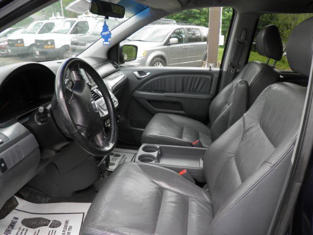 2007 BLUE Honda Odyssey EX-L w/ DVD (5FNRL38737B) with an 3.5L V6 engine, AT transmission, located at 19521 New George's Creek Rd SW, Barton, MD, 21521, (301) 463-2404, 39.524323, -79.017906 - Photo#1