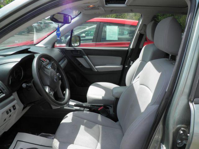 2014 GREEN Subaru Forester 2.5i Premium (JF2SJAEC4EH) with an 2.5 L4 engine, CVT transmission, located at 19521 New George's Creek Rd SW, Barton, MD, 21521, (301) 463-2404, 39.524323, -79.017906 - Photo#1
